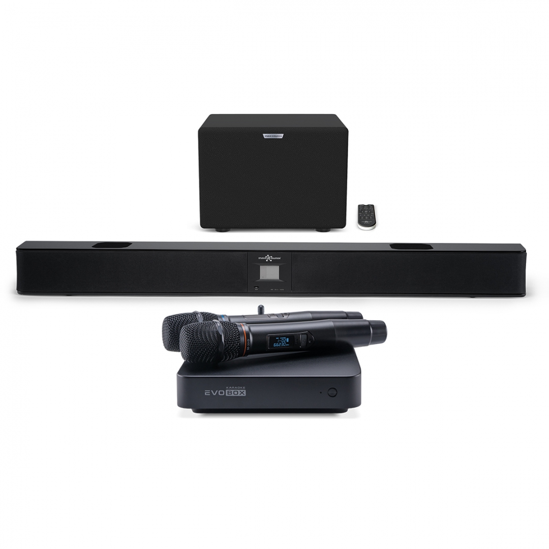 караоке-комплект EVOBOX Plus + EvoSound Bar (саундбар с караоке) в Анадыре