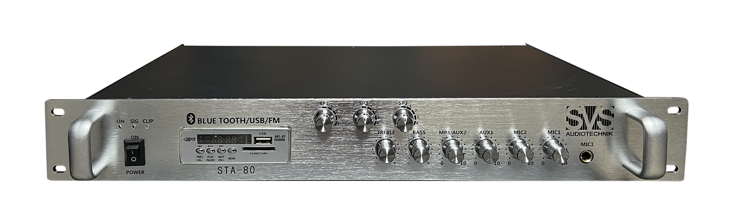 SVS Audiotechnik STA-80 Микшер-усилитель для систем Public Address в Анадыре