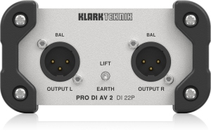 Klark Teknik DI 22P пассивный стерео директ-бокс в Анадыре