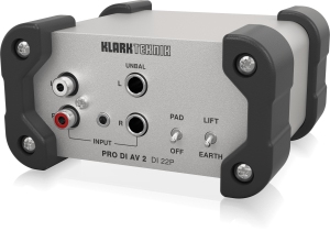 Klark Teknik DI 22P пассивный стерео директ-бокс в Анадыре