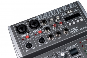 SVS Audiotechnik mixers AM-4 DSP Аналоговый микшерный пульт, 4-канала в Анадыре